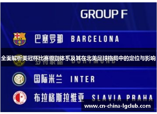 全面解析美冠杯比赛级别体系及其在北美足球格局中的定位与影响