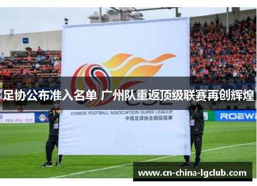 足协公布准入名单 广州队重返顶级联赛再创辉煌